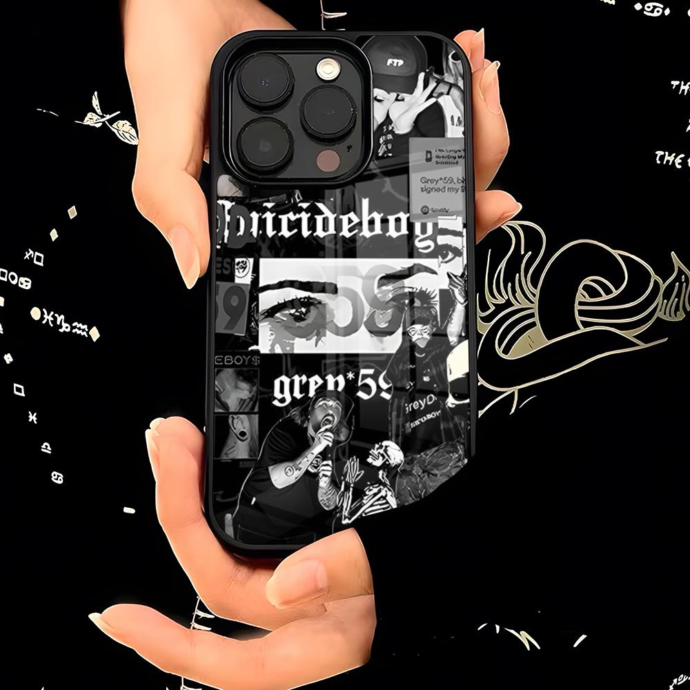

Suicideboys G59 Phone Case PC+TPU For IPhone 15 16 17ProMax 13 16 11 12 14 Pro Xs Max Mini Xr X Plus Cover iPhone 12