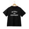 Men'S Vintage Sporty Graphic T-Shirt 100% Cotton Regular Fit Short Sleeve Black