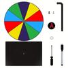 Desktop Prize Turn Plate Fortune Wheel Spinnings Game Lucky Draws Rotating wheels Erasable Fortune Wheel