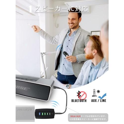 ALVOXCON UM410Pro Wireless USB Microphone, Compact Handheld UHF Condenser Microphone, Compatible with ZOOM, PCs, Speakers, iPhones, and Android Phones