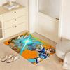 Game M Mega Man Floor Mat Eco  Flannel Doormat Non Slip Odorless Indoor Floor Rug Soft Short Plush Home Mat
