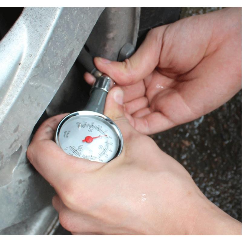 Portable Car Tire Pressure Gauge High Precision Mini Tire Pressure Tester for Accurate Measurement