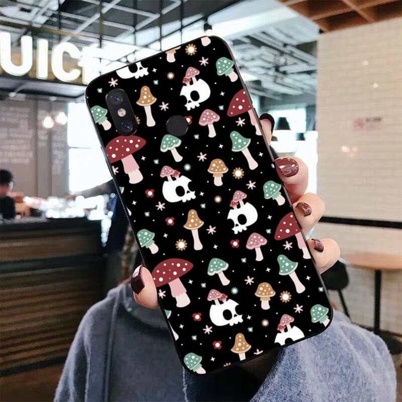 Mushroom Cute  Phone Case for Xiaomi Mi 5 6 8 9 10 Lite Pro SE Mix 2s 3 F1 Max2 3