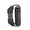 ROCKBROS Bicycle Password Compatible with Road Electric Easy To 150cm Polygonal Shape Lock, 4-Digit Combination, Keyless, Anti-Theft, Wire,