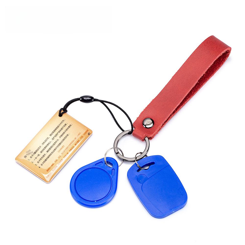 Vintage Leather Buckle USB Lanyard Keychain - Unisex Retro Jewelry Gift