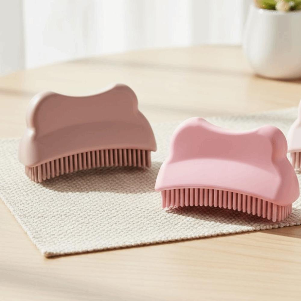 Deep Cleanse Facial Massage Brush Silicone Facial Anti-Puffiness Brush  Soothe Massage
