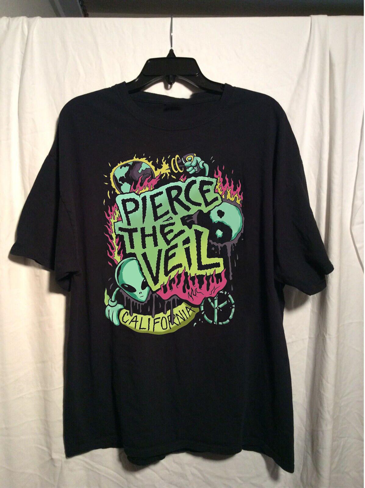 California Pierce The Veil Band Short Sleeve Adult T-Shirt UB277 XXXXL