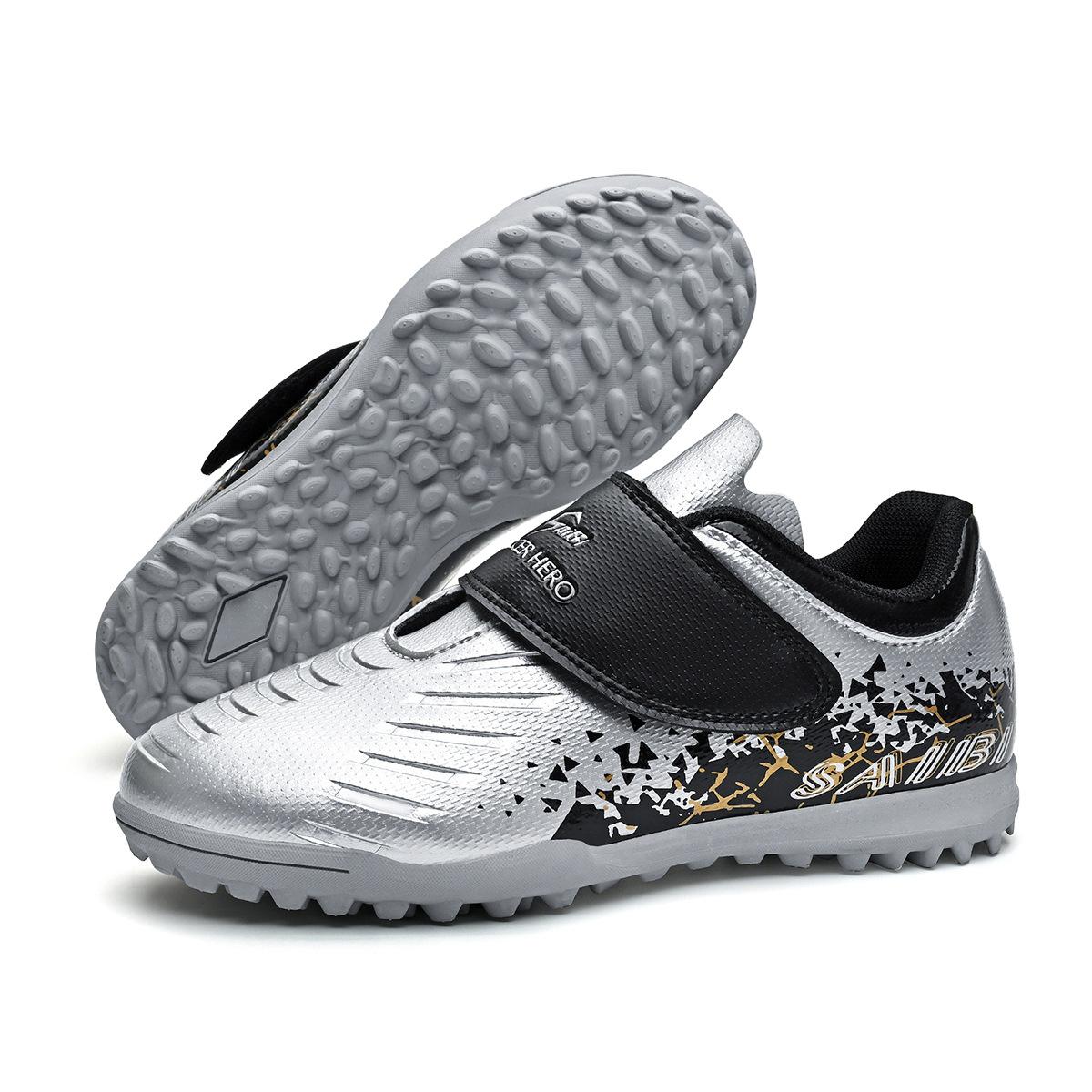 SIBI Sebi. New children s football shoes men s and women s Velcro lightweight breathable grass game football shoes 38