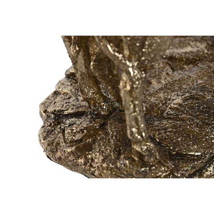 Figurine décorative en résine - Home ESPRIT - Dorée - Multicolore - 29x15x36 cm