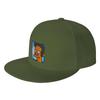 Fashion Apu Sprite Flat Brim Sun Hat  Simple Versatile Sun Visor Hat