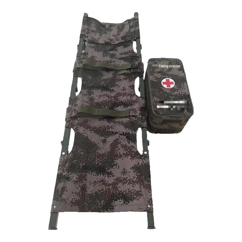 Yongduo Portable Aluminum Alloy Four-Fold First Aid Stretcher