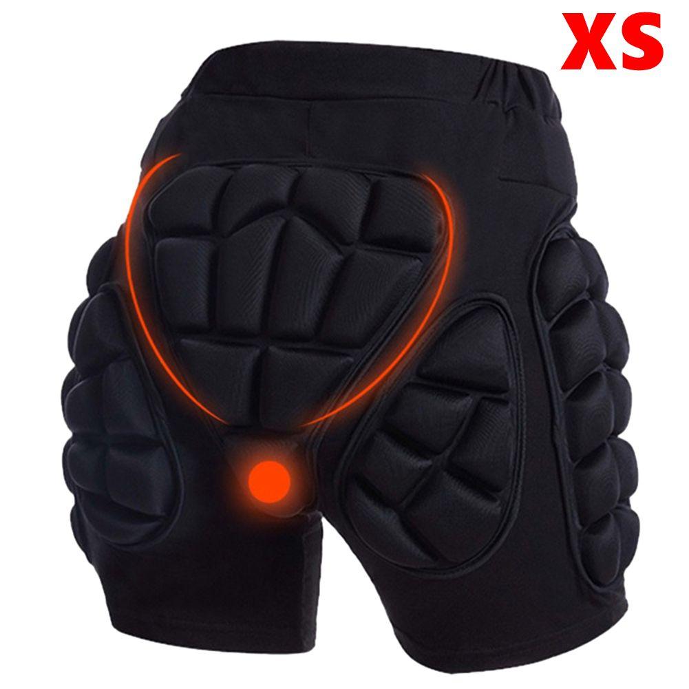 3D Protective Padded Shorts Breathable Winter Skating Protective Hip Pad EVA Short Pants Protection for Hip Butt and Tailbone