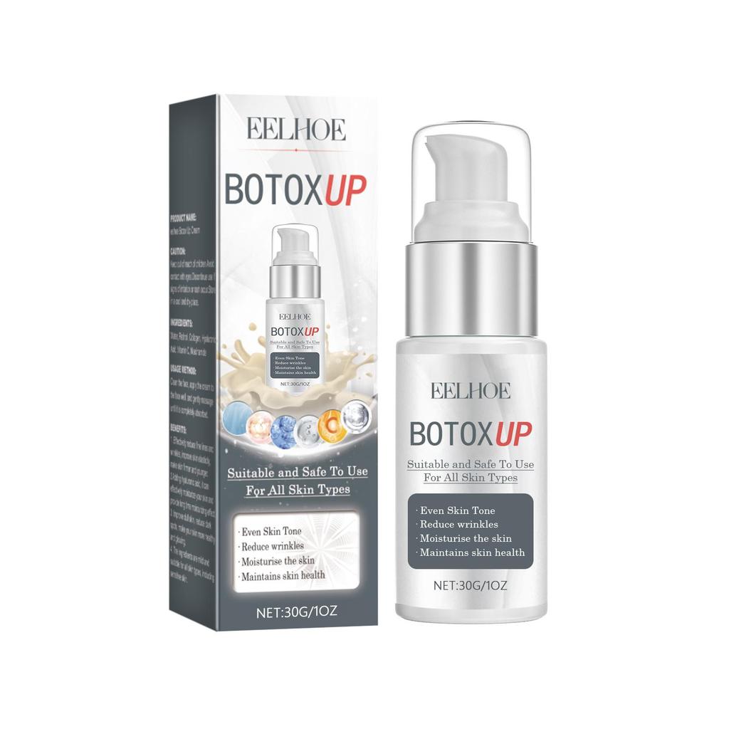 EELHOE CRÈME FIXANTE POUR LES RIDULES DU VISAGE Raffermissante Réparatrice Estompe les Pores