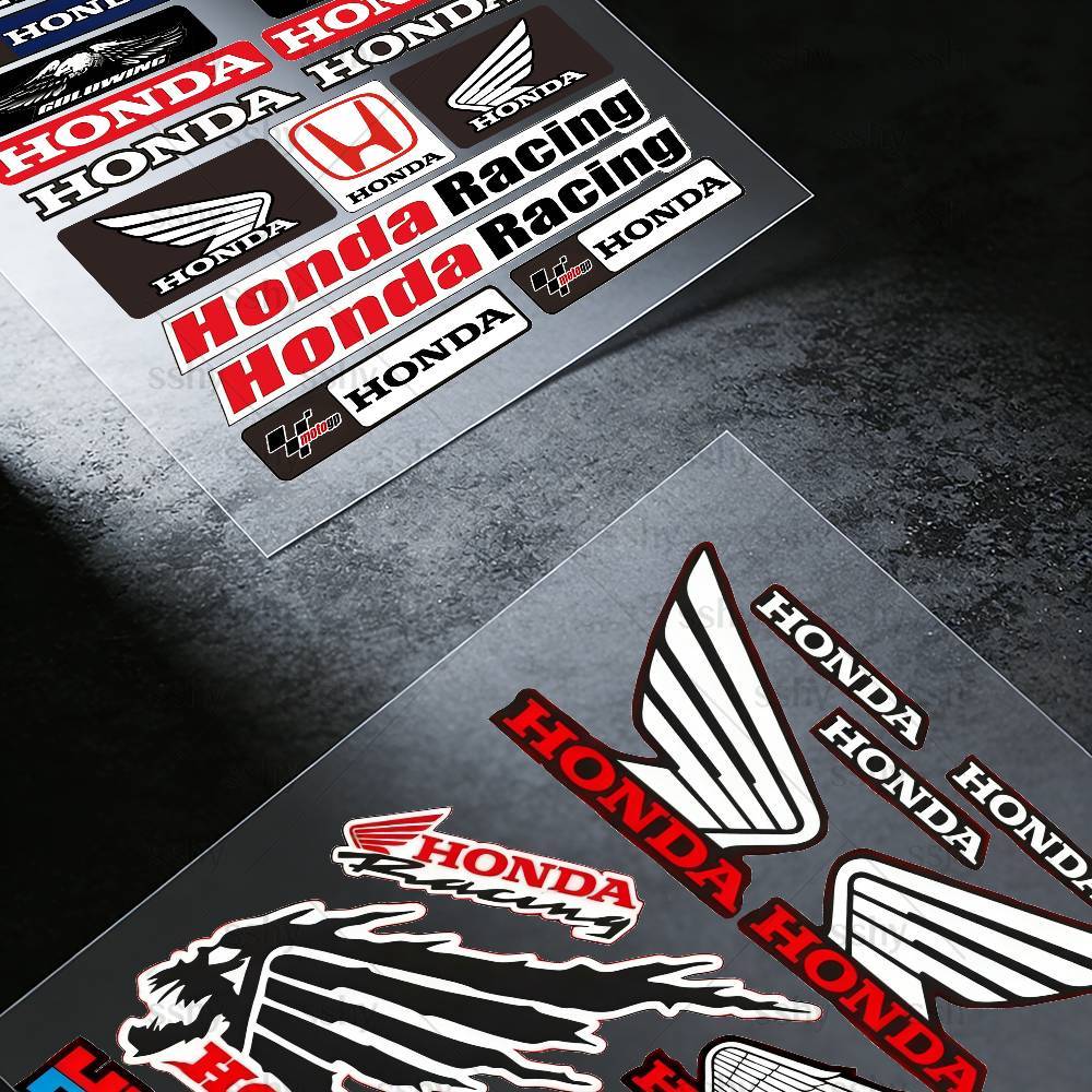 2026 AAFY1 For HONDA Reflective motorcycle stickers, 3M safety warning at night in the dark scooter helmets