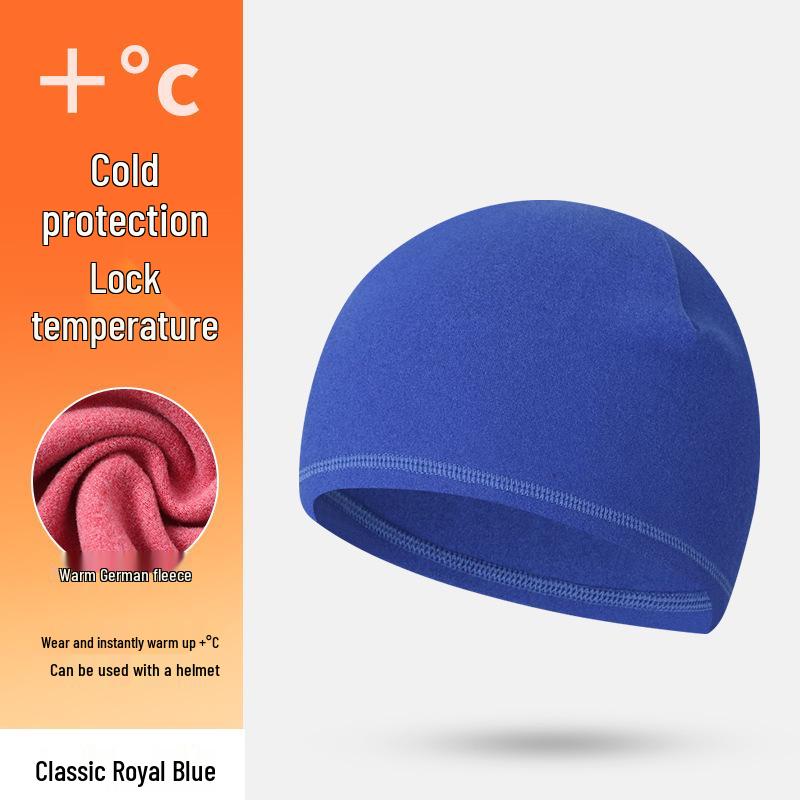 Fleece-Lined Windproof Cycling Hat with Ear Protection