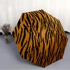 1 PC Automatic Folding Umbrella -Animal Texture patternPattern,Portable & Foldable Design with 8 Ribs,Christmas Birthday Gifts