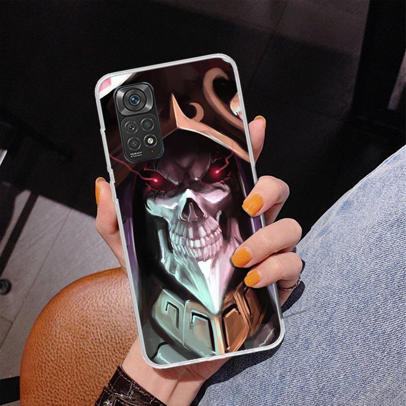 Overlord Anime Phone Case For Xiaomi Redmi Note 15 14 13 12S 12 11 Pro Plus 14S 11S 11E 10 10S 11T 5G Personalized Cover Redmi N