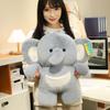 Cartoon Soft Elephant Backpack Bag Plush Toy Doll Elephant Doll Children'S School Bag Crossbody Bag Ragdoll