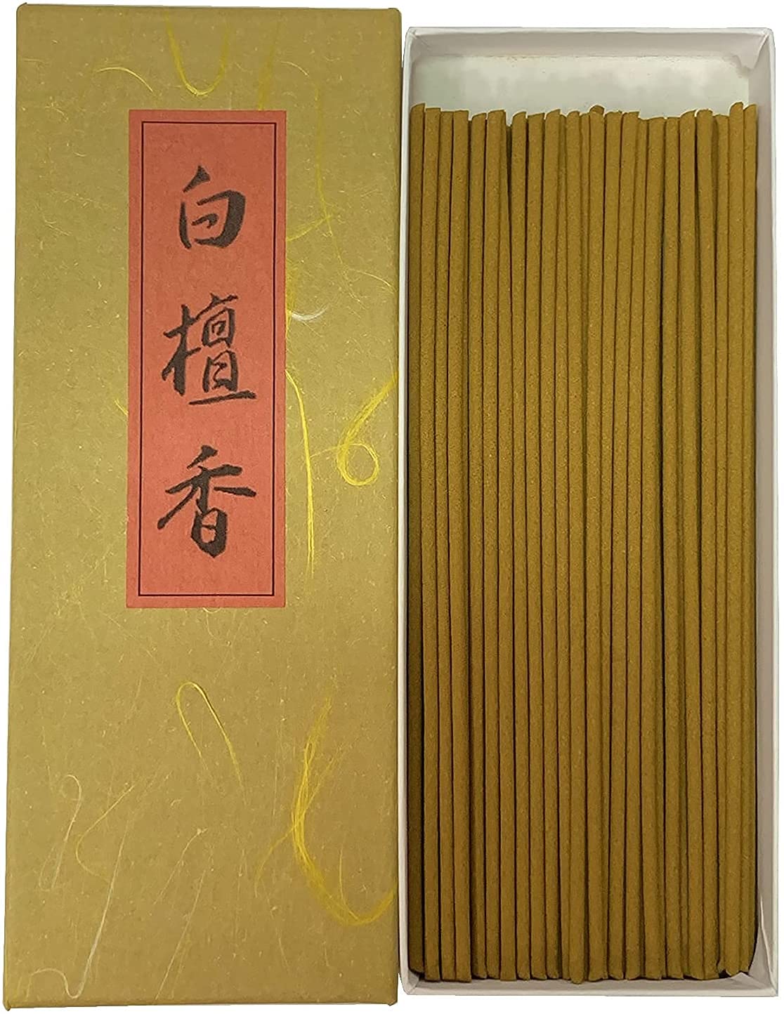 

Awaji Baikundou Incense, Sandalwood, 30g, in a Flat Box, Made with Natural Sandalwood (Byakudan), Perfect for Offerings, Memorial Services, New