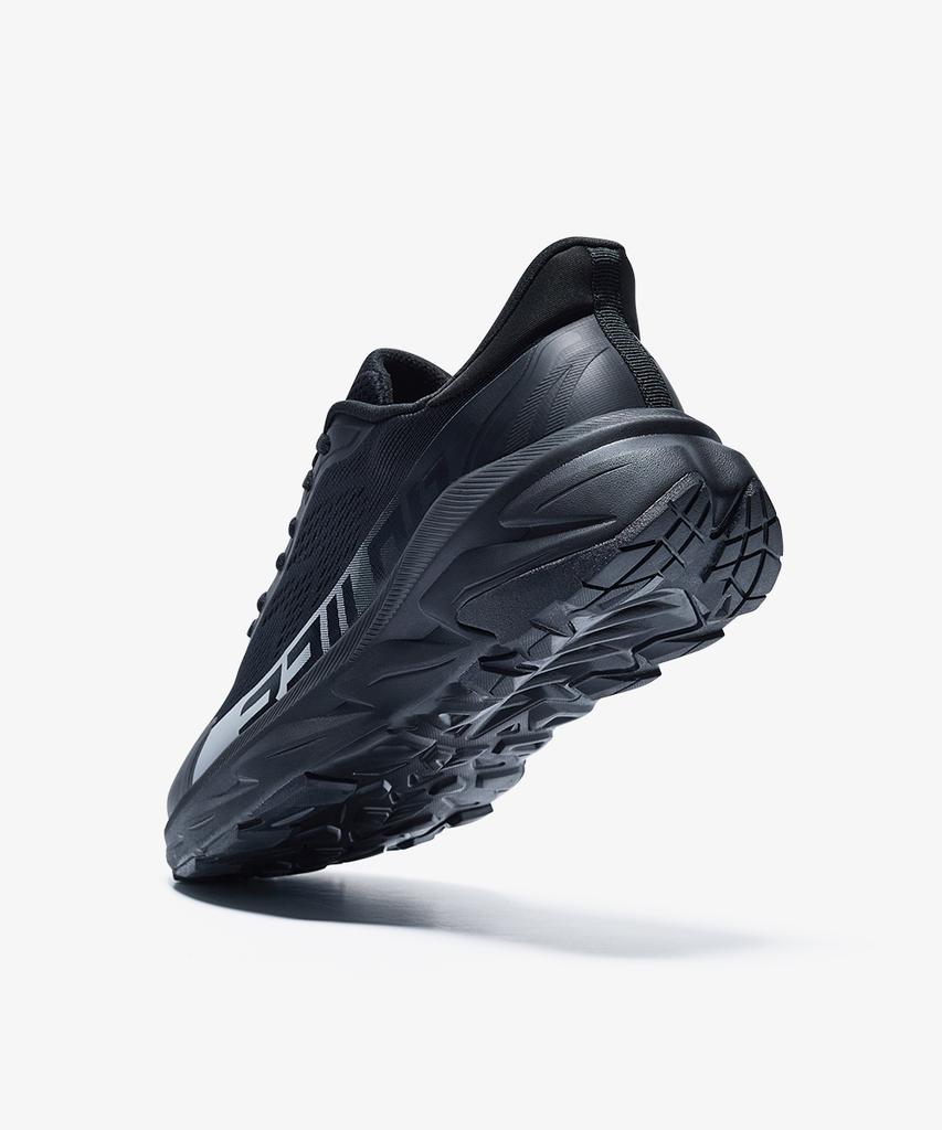 Ballop Walking Shoes Cloud Breeze Quick-On All Black