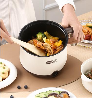 Multifunctional Electric Hot Pot, Mini Single Person Electric Pot, Household Dormitory, Student, Non Stick