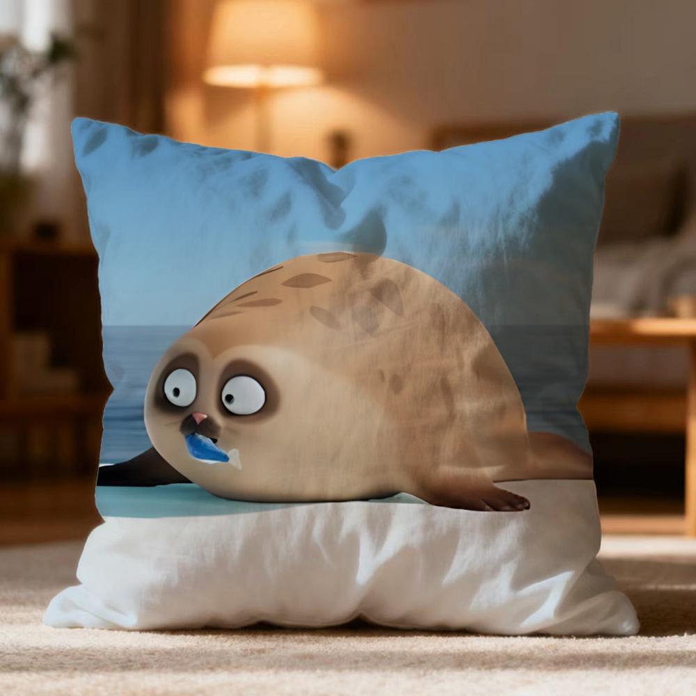 Popular S-SSEALOOK Cushion Cover Soft Washable Pillow Case Multi-Scene for Couch Bed Travel Office Use