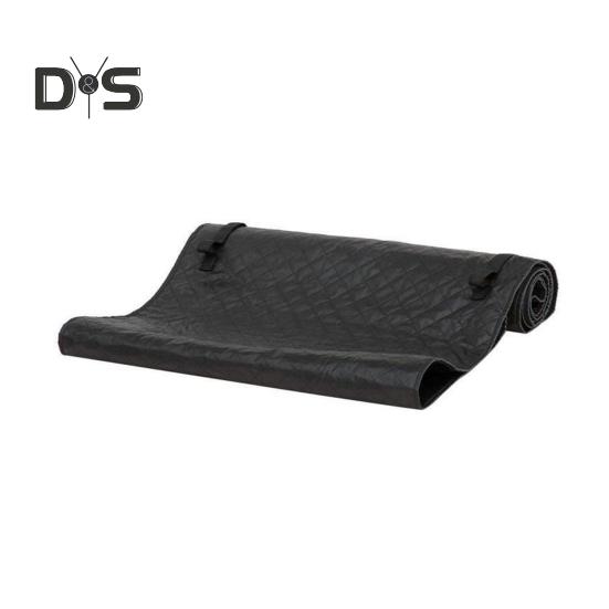 

Коврик для ремонта автомобиля, легкий, портативный, из искусственной кожи, нескользящий, легко моется, коврик для ремонта автомобиля чёрный