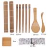 9/12 Stück DIY Sushi Reisroller Bambus Sushi Matte Kochwerkzeuge Sushi Zubereitungsset Imbissstände
