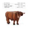 Animal Model Set: Cow, Buffalo, Ox, Rhinoceros, Bison, Bull - Educational Farm Toys for Kids