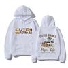 Mens Harajuku Style Graphic Hoodie Outer Banks Inspired Casual Sweatshirt With Pouch Pocket