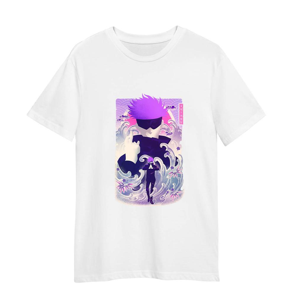 Musha Satoru Jujutsu Kaisen Anime Gojo Satoru Graphic Art Adult Unisex T-shirt
