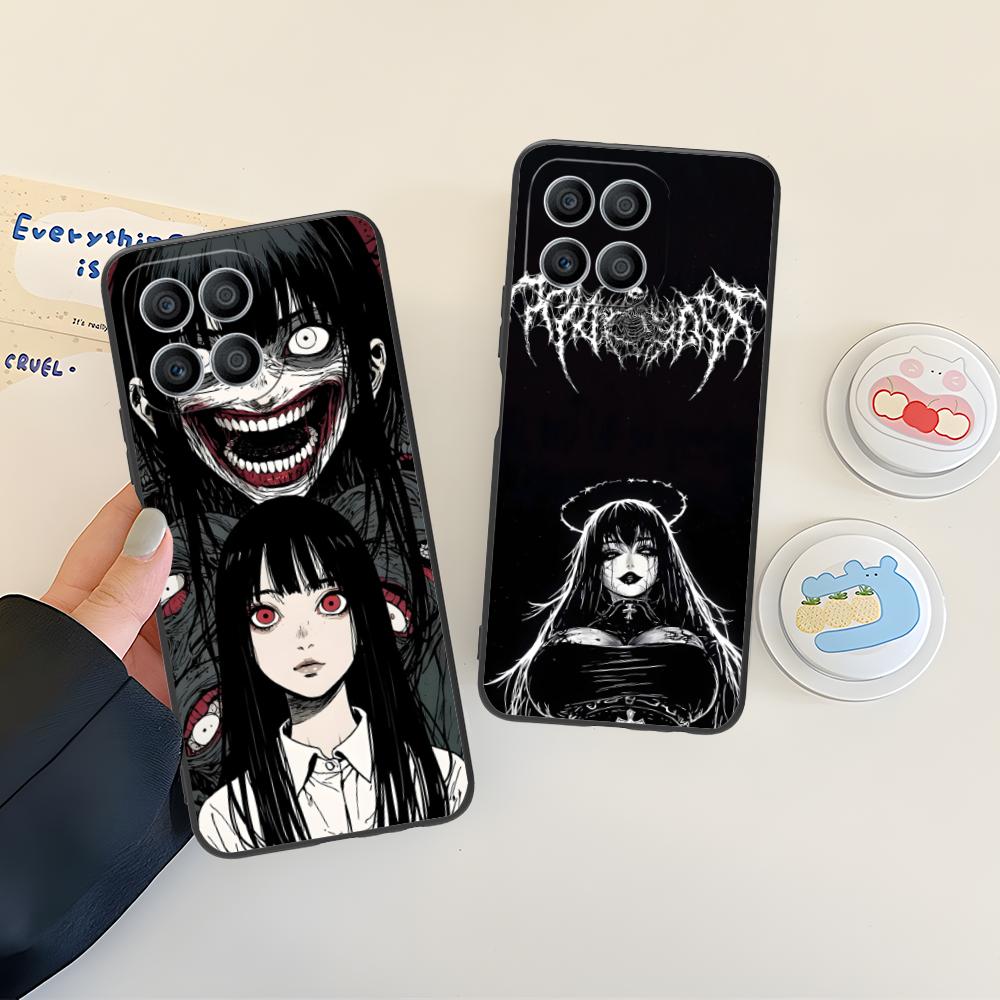 Terror Gothic Art Mobile Phone Case for Honor 90 80 70 60 50 30 20 10 9 8 7 Pro S SE Lite 5G Colorful Printing Cover Cover