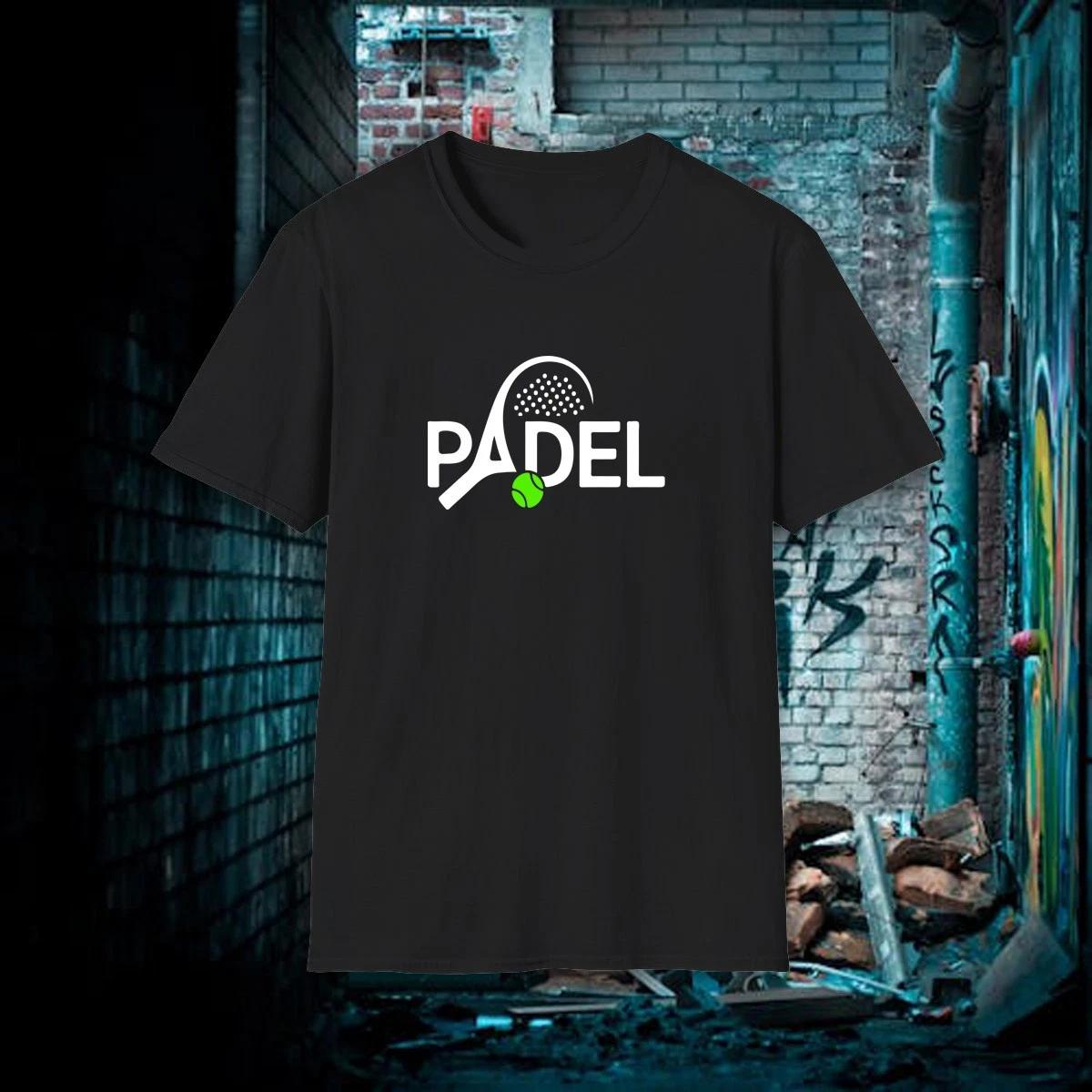 t shirt men Padel Logo T-Shirt S-5XL S