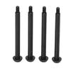 4pcs RC Rear Lower Hinge Pin Steel Aluminum Alloy RC Hinge Pin with M3 Nut for   1Celsius7 1Celsius8 Series