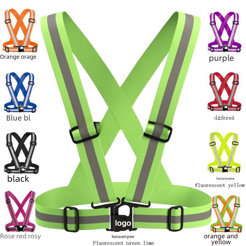 Reflective Straps & Vests for Night Running and Cycling