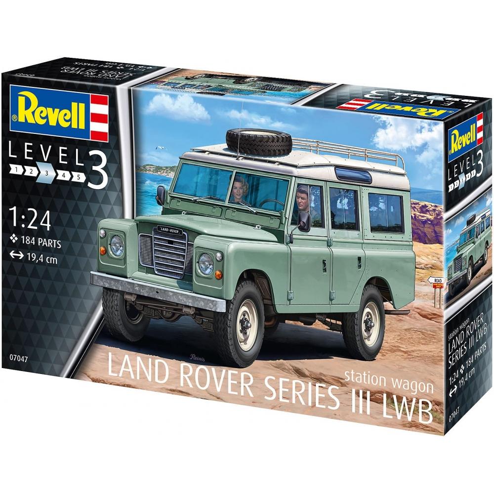 Německý model Land Rover Series III z plastu Level 124 07047