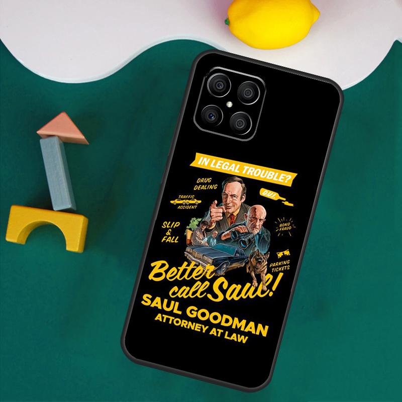 

Better Call Saul TV Case For Honor Magic 7 Lite 5 6 Honor 200 Pro 50 70 90 Lite X9a X8a X8 X9 X8b X9c X9b Cover Honor X8 4G