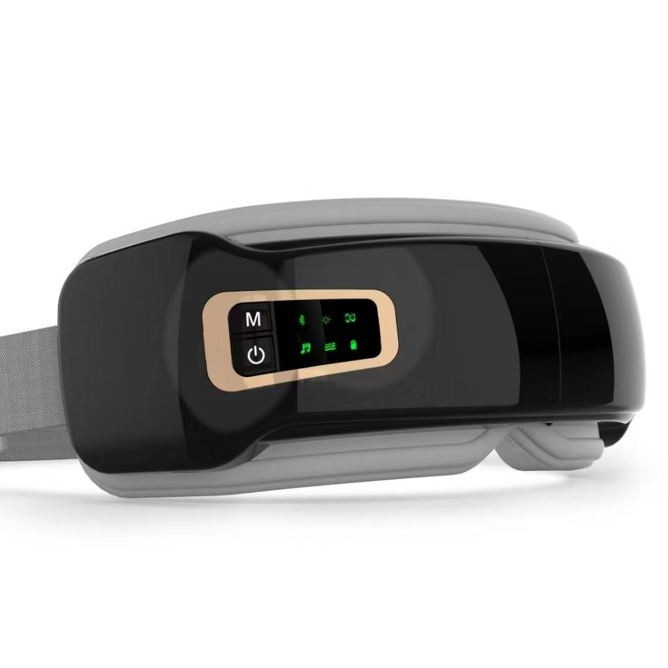 

Портативный Bluetooth массажер для глаз с воздушным давлением, теплом и вибрацией Chinese чёрный