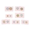 5Pairs Invisible Hidden Magnetic Metal Snaps Button Diy Accessories For Overcoat Handbag Garment Scrapbooking