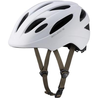 KABUTO Bicycle Matte Fits Head Circumferences SG Certified SCUDO-5 Helmet, White, 57-59cm,