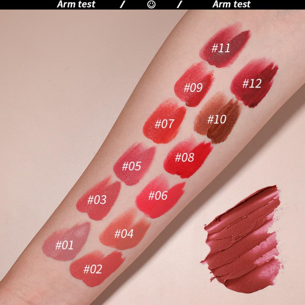MAXFINE 2-in-1-Lippenstift-Set, matt, mit Antihaftbeschichtung