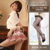 Sexy lingerie uniform seduction senior outfit sexy campus pleated skirt cosplay skirt suit