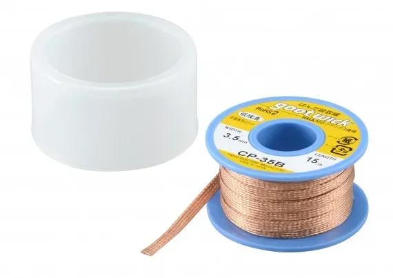Japan Original GootWick GOOT Desoldering Wicks CP-20 Braid Copper Wire Solder Remover BGA Wick RoHs Lead-free MSDS Welding Tools