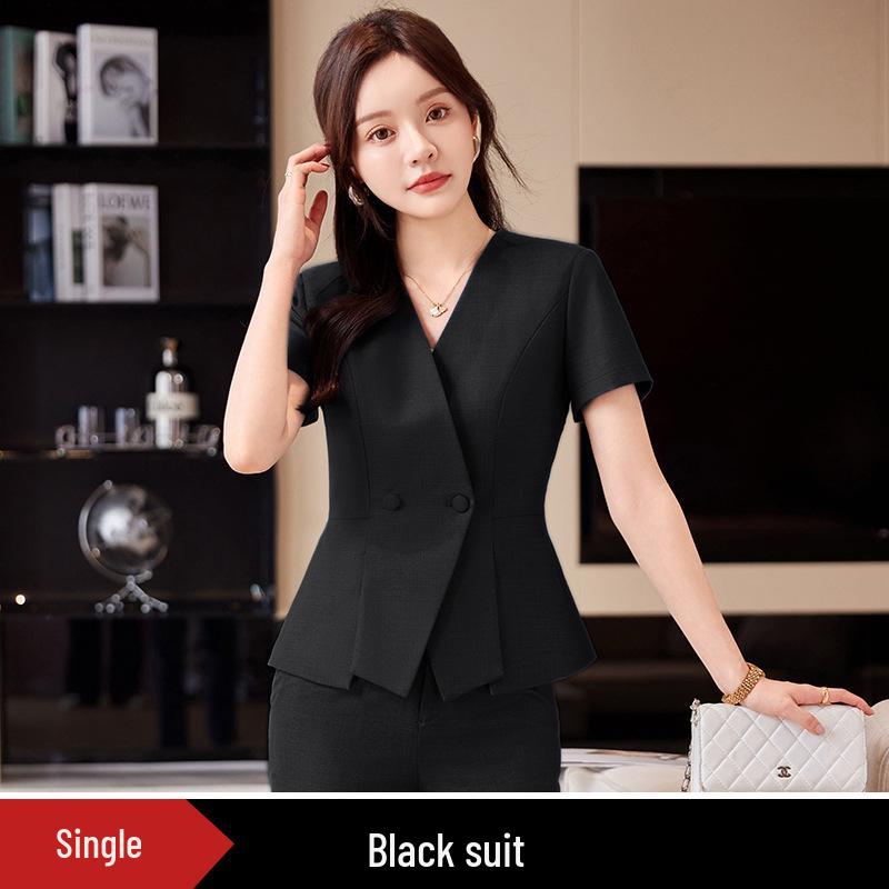 Costum Profesional de Vară pentru Femei pentru Muncă și Interviuri