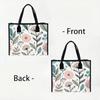 Floral Print Casual Large Capacity Reusable Tote Bag
