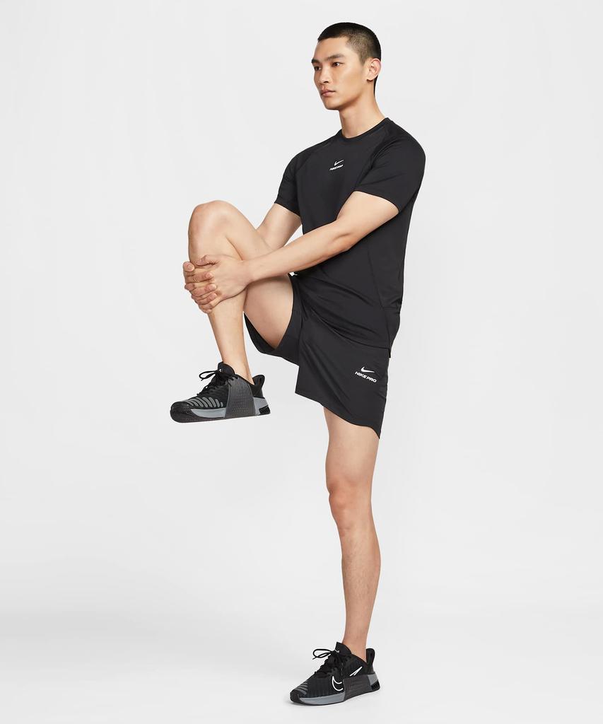 NIKE Pro Training Dri-Fit 6-Inch Shorts M - Black:White / Hv0412-010