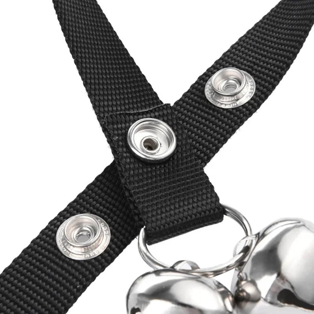 Adjustable Length Dog Doorbell Universal Creative Pet Training Bell Rope Design Wear-resistant Dog Potty Training Bell