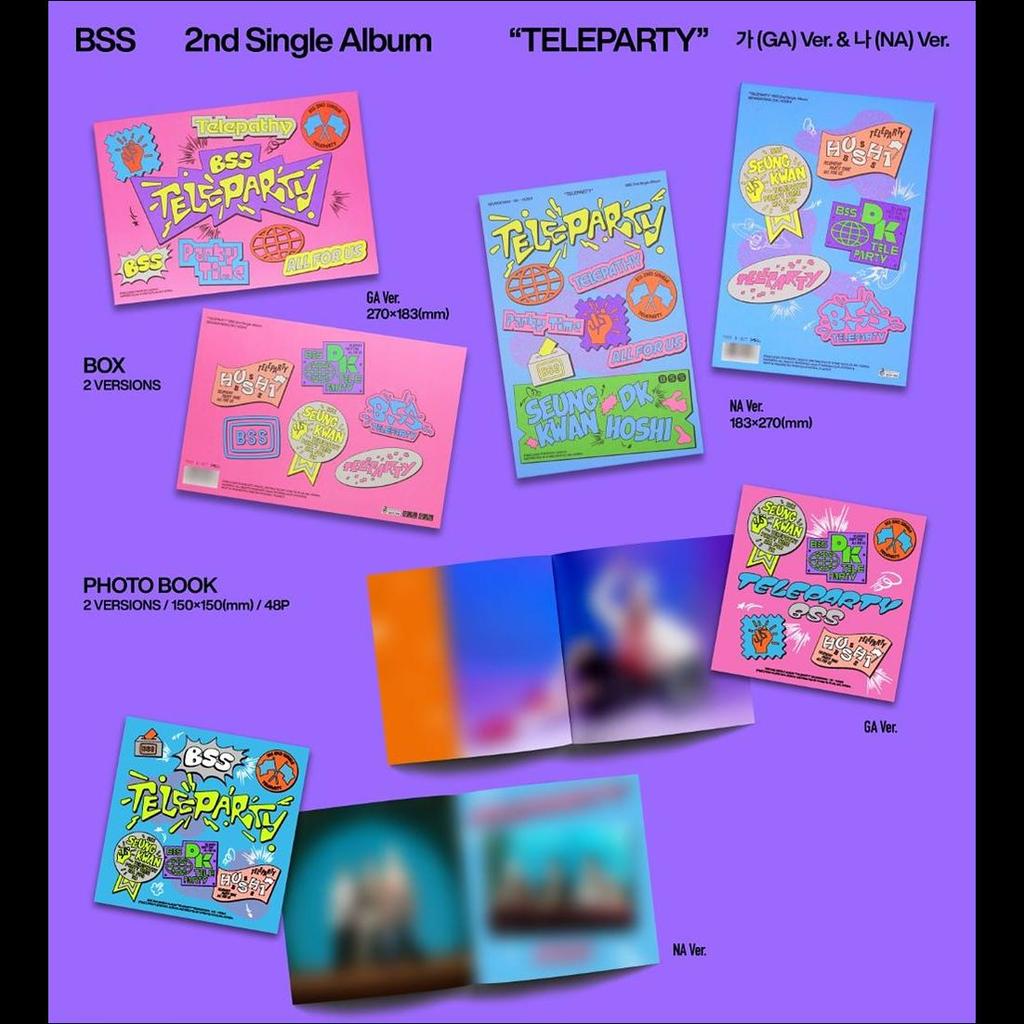 [NU POB] BSS (Şaptesprezece) - TELEPARTY al 2-lea album single