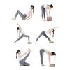 PROIRON Yoga Block 2-Piece Set Firm Stretch 2 Pieces High-Density EVA Popular Moisture-Resistant 23157.5cm (5 Colors)