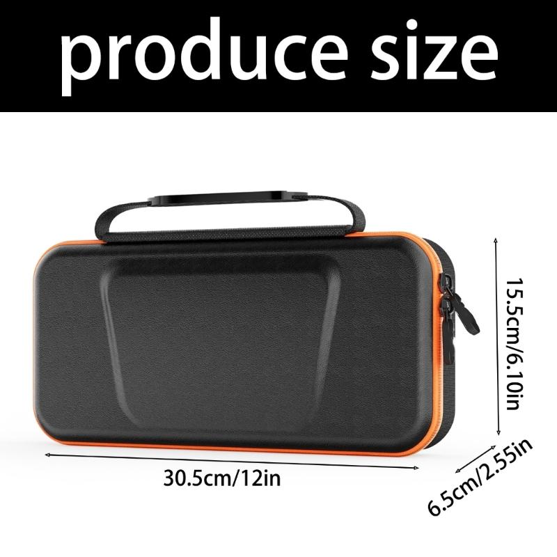 Shockproof Storage Box for NS2 Handheld Game Console Hard Pouch Bag Scratchproof Travel Carrying Case with Handle